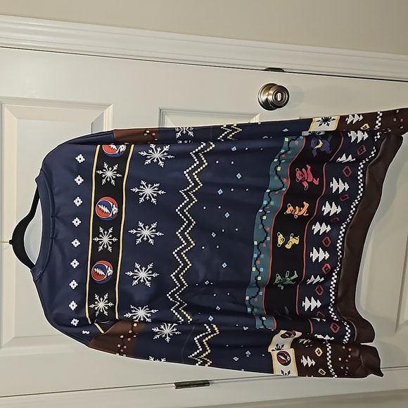 Jerry Garcia Grateful Dead Ugly Christmas Sweatshirt (3XL) - Picture 6 of 9